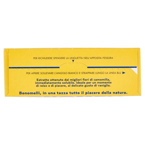Bonomelli Estratto di Camomilla Solubile con Melatonina e con Magnesio Senza Zuccheri 16 x 4,5 g
