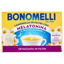 Bonomelli Camomilla in Filtri con Melatonina e con Magnesio Setacciata in Filtri 14 filtri 35 g