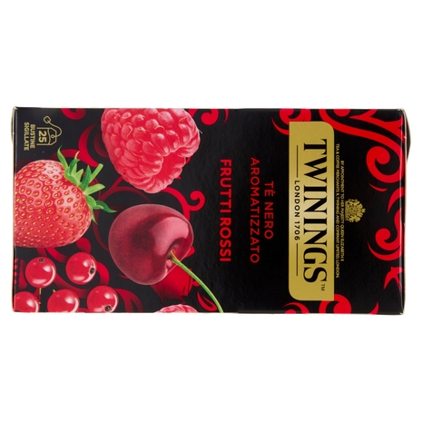Twinings Tè nero aromatizzato Frutti Rossi 25 x 2 g