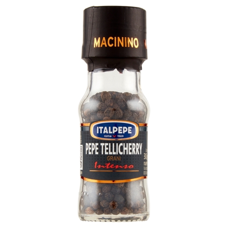 Italpepe Pepe Tellicherry Grani Inteso Macinino 30 g