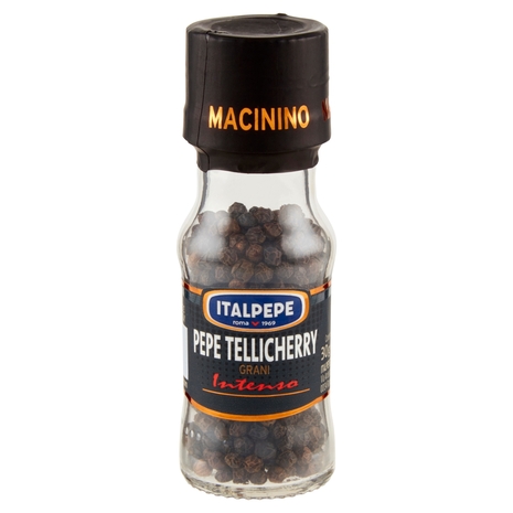 Italpepe Pepe Tellicherry Grani Inteso Macinino 30 g