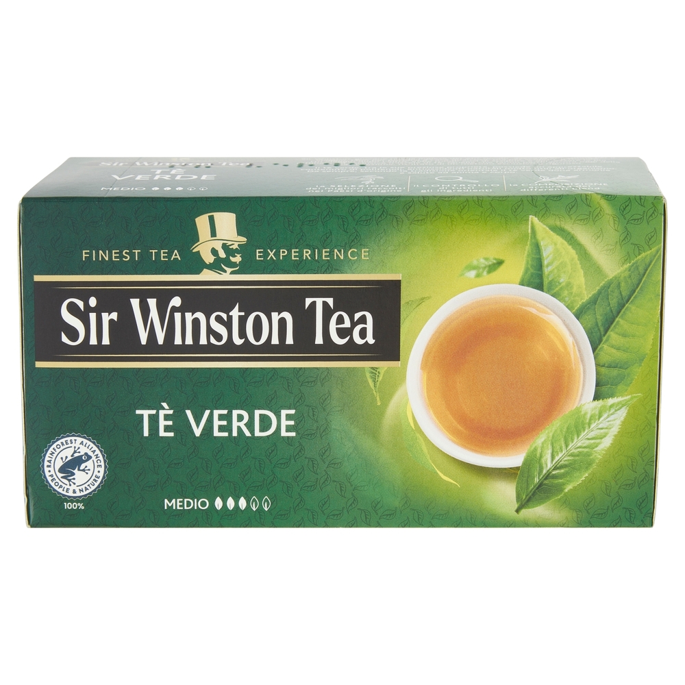 Sir Winston Tea Tè Verde Medio 24 x 1,75 g