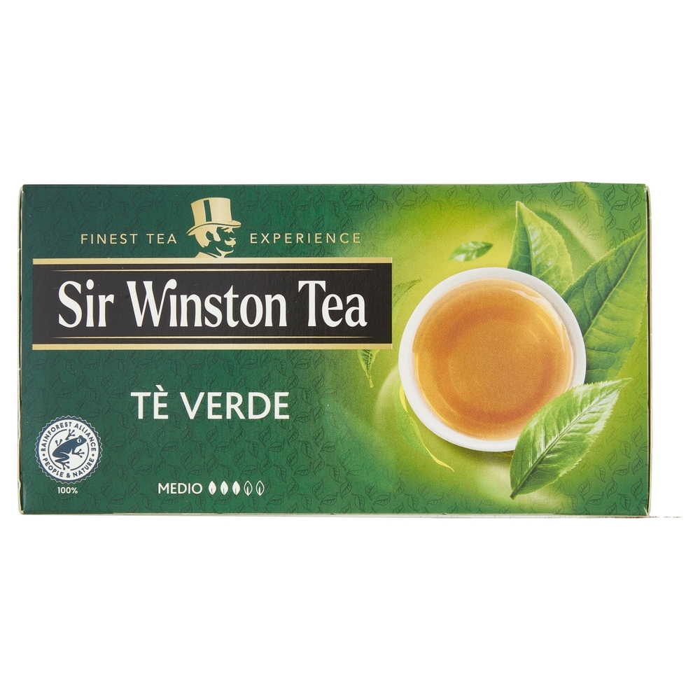 Sir Winston Tea Tè Verde Medio 24 x 1,75 g