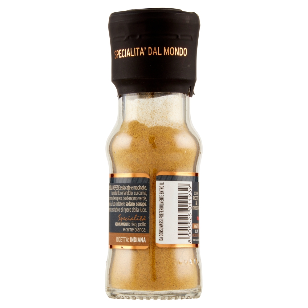 Italpepe Curry Madras Macinato Tradizionale 25 g