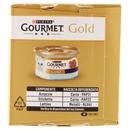 PURINA GOURMET Gold Straccetti Salmone / Pesce dell'Oceano 4 x 85 g
