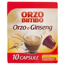 Orzo Bimbo Orzo e Ginseng, senza Caffeina, Capsule Compatibili con Macchine Nespresso - 10 per 5,4 g