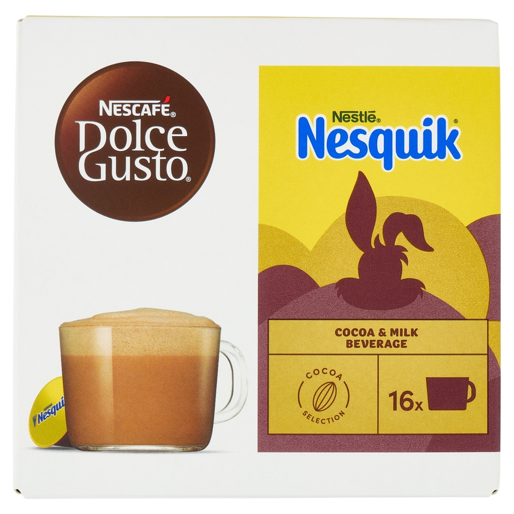NESCAFÉ DOLCE GUSTO Nesquik Bevanda al gusto di cioccolato 16 capsule 256 g