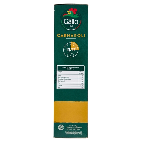 Riso Gallo Carnaroli da agricoltura sostenibile 1 kg