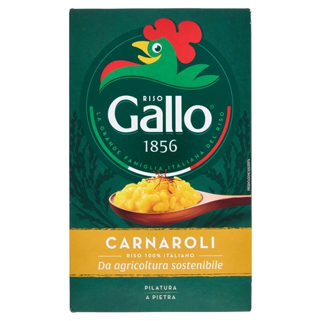 Riso Gallo Carnaroli da agricoltura sostenibile 1 kg