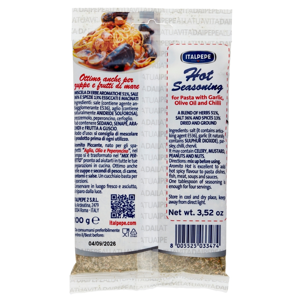 Italpepe Aromito Piccante 100 g