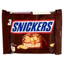 Snickers Barretta Snack al Cioccolato al Latte con Arachidi x3 150 g