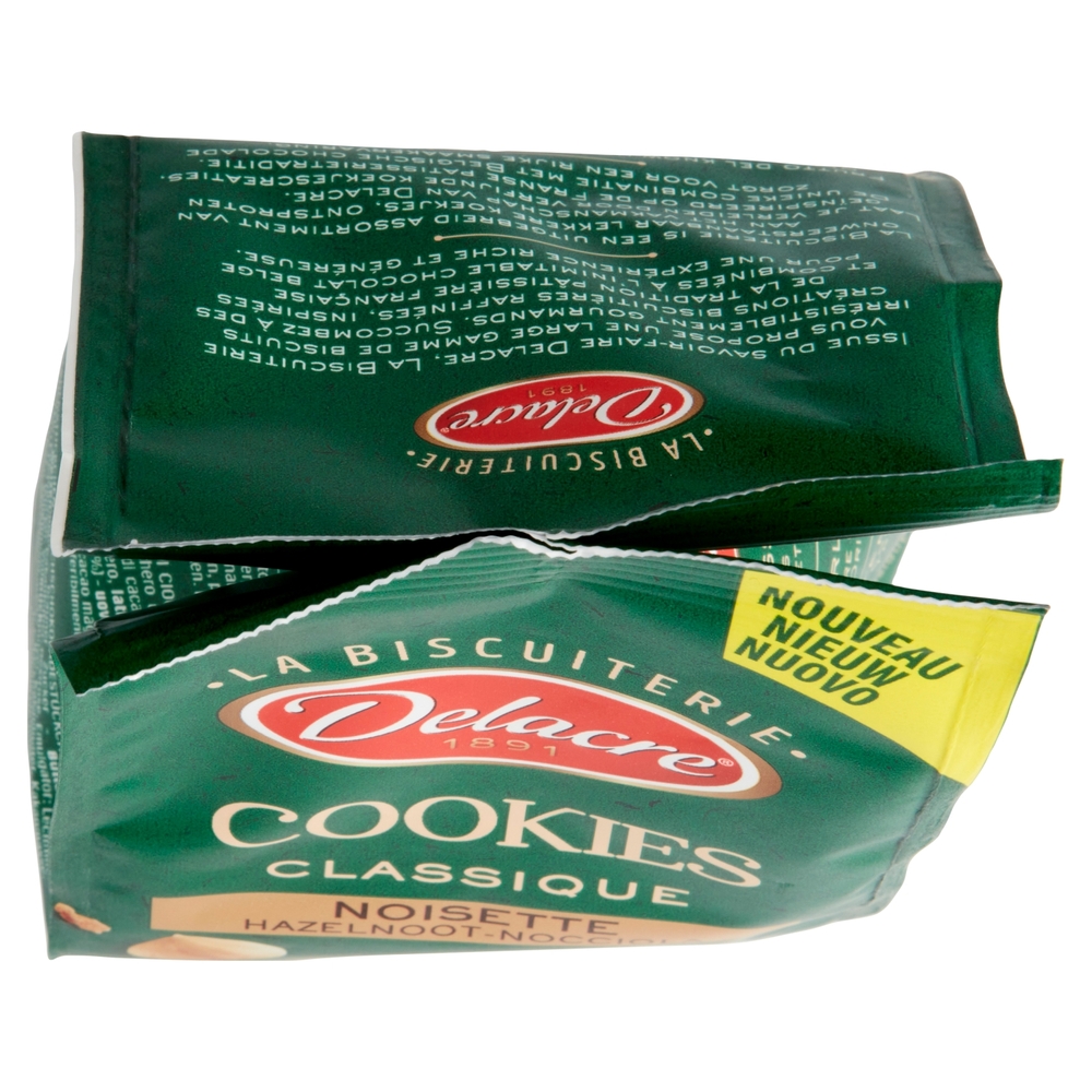 Delacre Cookies Classique Noisette Hazelnoot-Nocciola 136 g