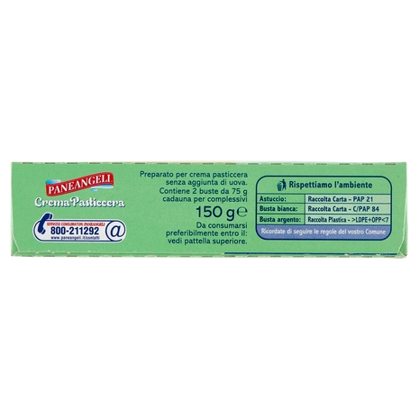 PANEANGELI Crema Pasticcera 2 x 75 g