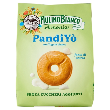Mulino Bianco Armonia Pandiyò Biscotti Yogurt Bianco Senza Zuccheri Aggiunti Fonte di Calcio 270g