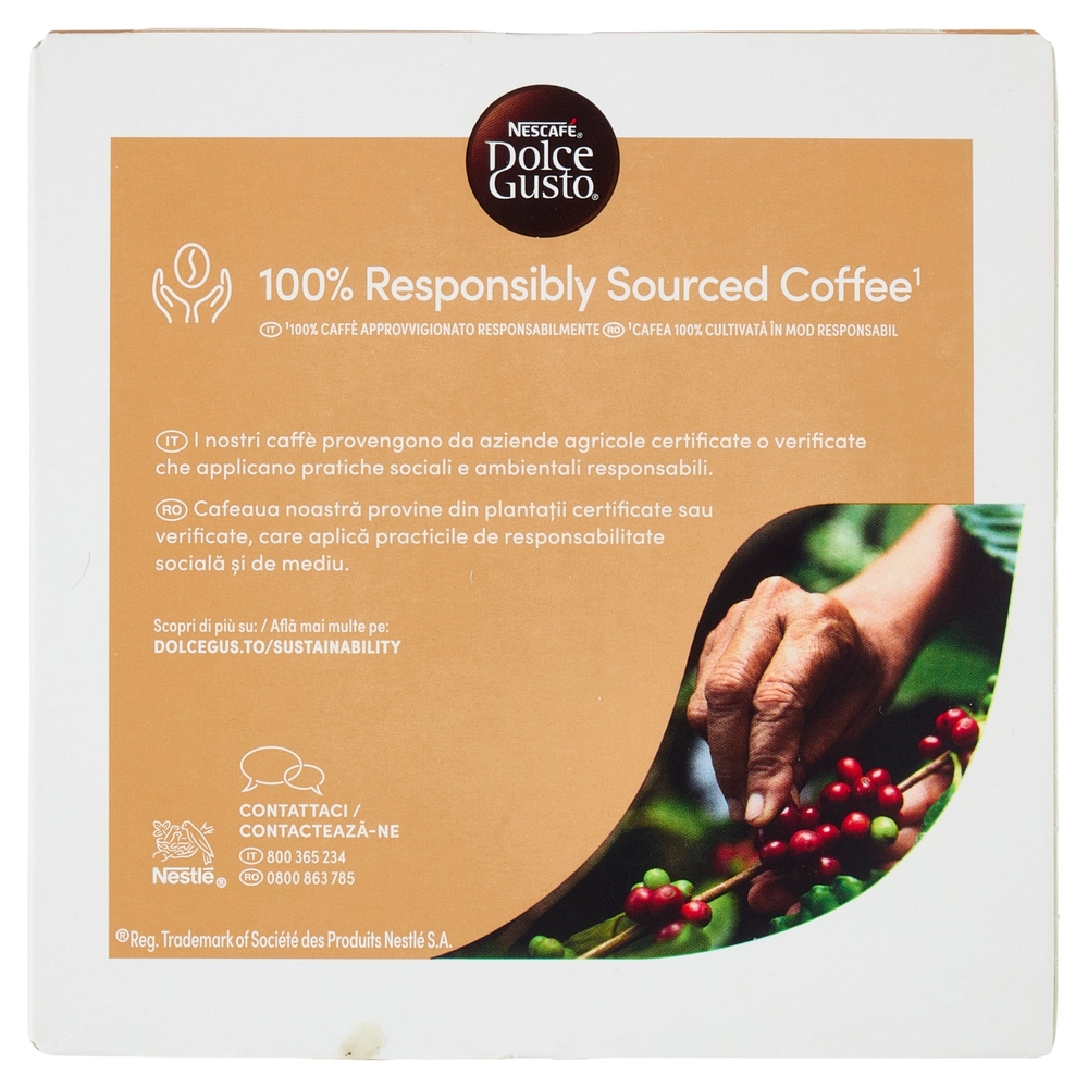 NESCAFÉ DOLCE GUSTO Cortado Espresso Macchiato Decaffeinato caffè 16 capsule 99,2 g