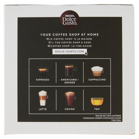 NESCAFÉ DOLCE GUSTO Espresso Intenso Decaffeinato Caffè 16 capsule 99,2 g
