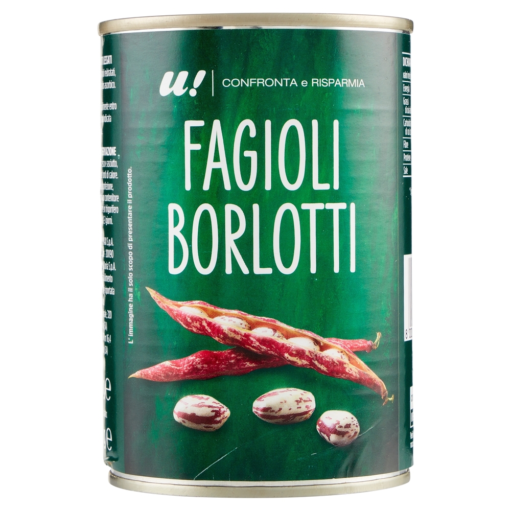 Fagioli Borlotti U! Confronta e Risparmia