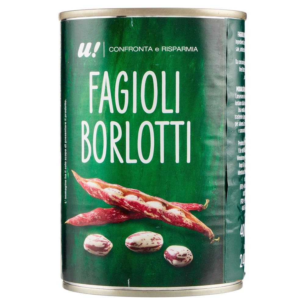 Fagioli Borlotti U! Confronta e Risparmia