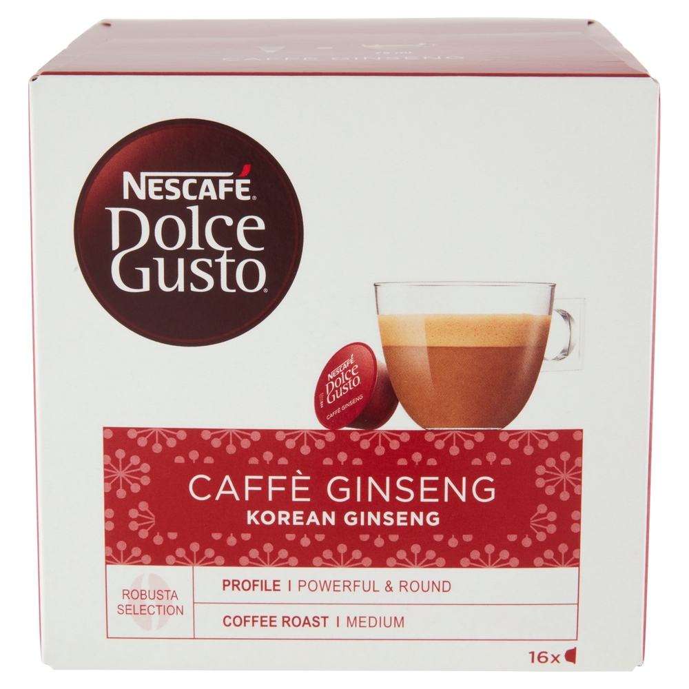 NESCAFÉ DOLCE GUSTO Caffè Ginseng Caffè al Ginseng 16 capsule 108,8 g