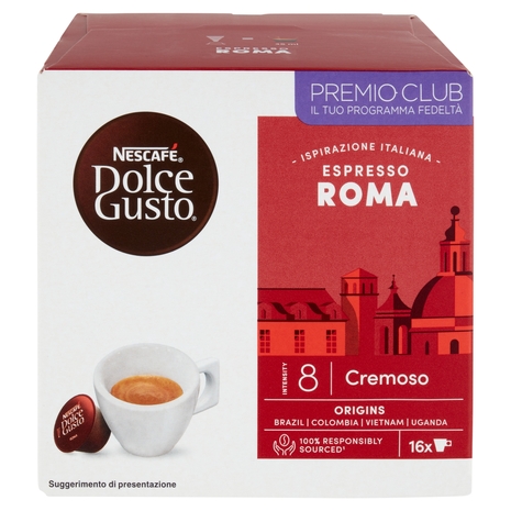 NESCAFÉ DOLCE GUSTO Espresso Roma 16 capsule (16 tazze)