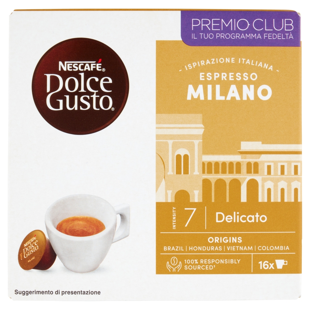 NESCAFÉ DOLCE GUSTO Espresso Milano Caffè 16 capsule 99,2 g