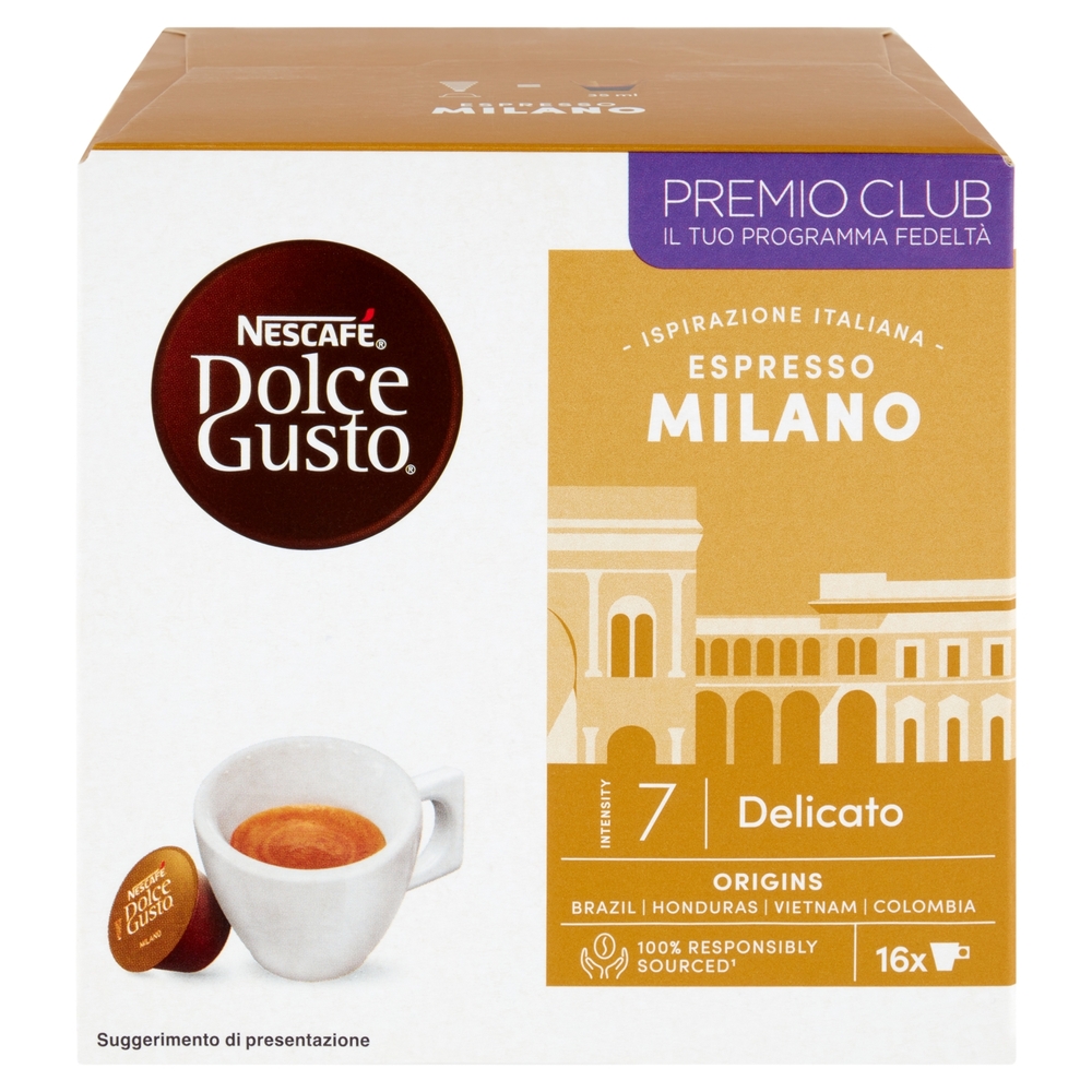NESCAFÉ DOLCE GUSTO Espresso Milano Caffè 16 capsule 99,2 g