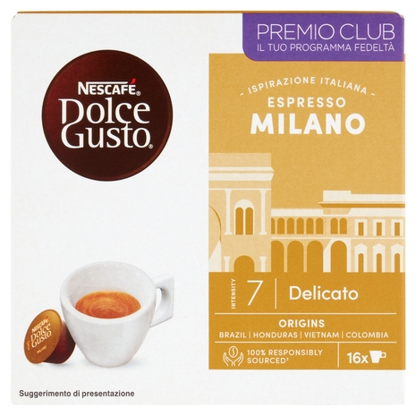 NESCAFÉ DOLCE GUSTO Espresso Milano Caffè 16 capsule 99,2 g