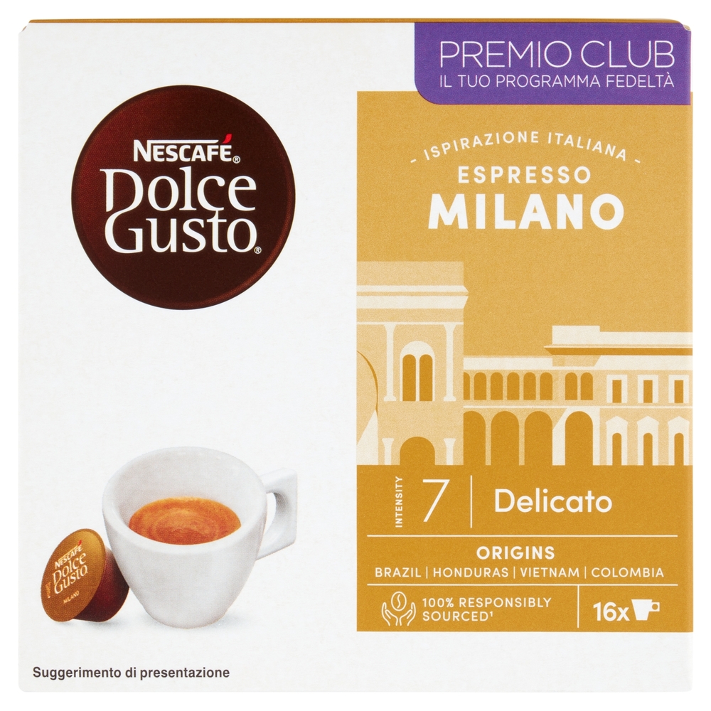 NESCAFÉ DOLCE GUSTO Espresso Milano Caffè 16 capsule 99,2 g
