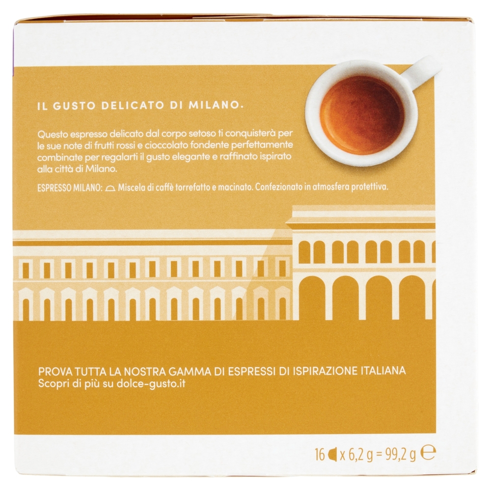 NESCAFÉ DOLCE GUSTO Espresso Milano Caffè 16 capsule 99,2 g