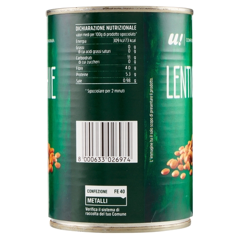 Lenticchie U! Confronta e Risparmia