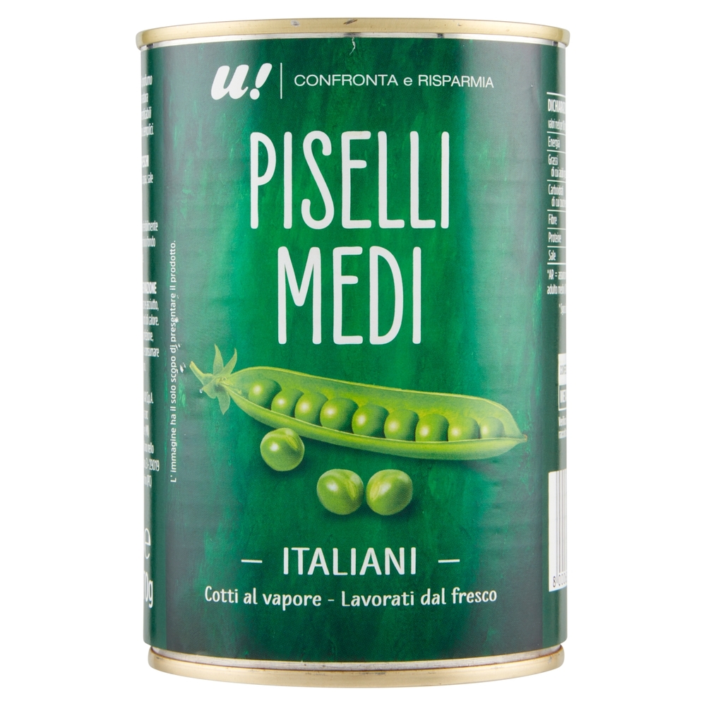 Piselli Medi U! Confronta e Risparmia