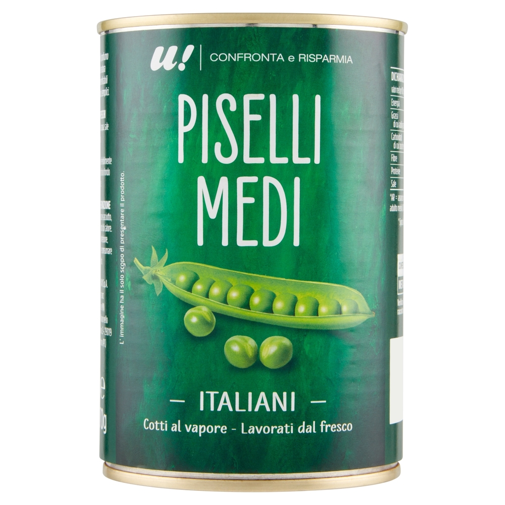 Piselli Medi U! Confronta e Risparmia
