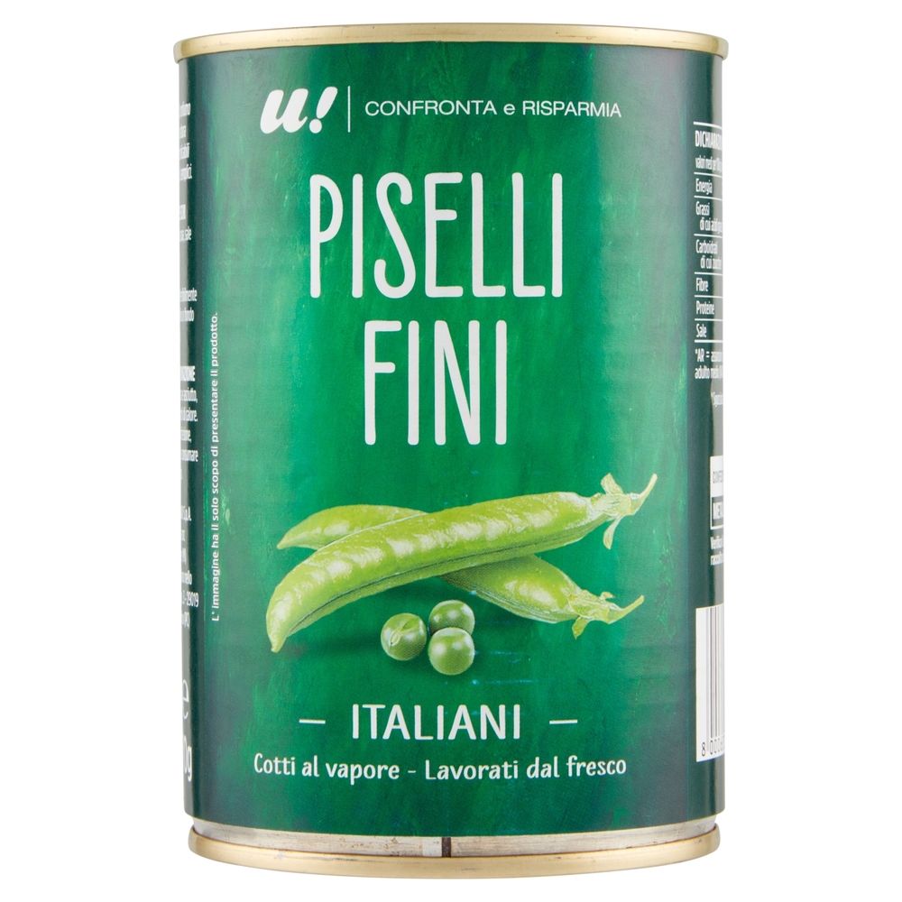 Piselli Fini U! Confronta e Risparmia