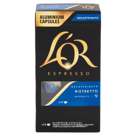 L'Or Espresso Decaffeinato Ristretto 10 Capsule 52 g