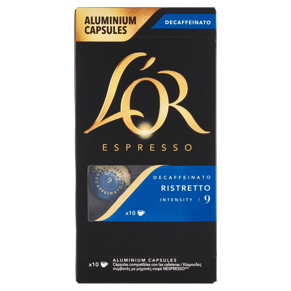 L'Or Espresso Decaffeinato Ristretto 10 Capsule 52 g