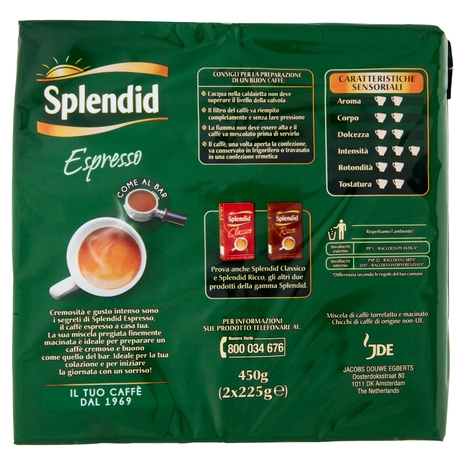 Splendid Espresso 2 x 225 g