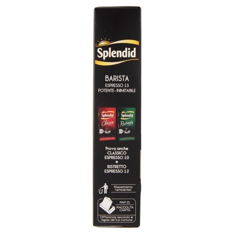 Splendid Barista Espresso 13 Capsule Compatibili con Macchine Nespresso* 10 x 52 g
