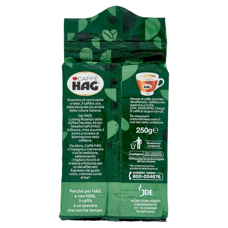 Caffè HAG Espresso Decaffeinato 250 g