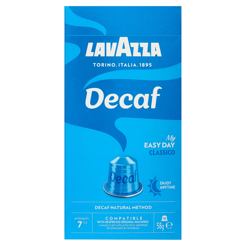 Lavazza Dek Compatibile con Nespresso Original 10 Capsule 58 g