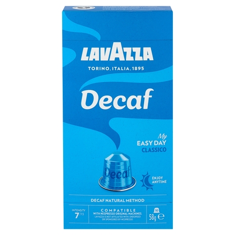 Lavazza Dek Compatibile con Nespresso Original 10 Capsule 58 g