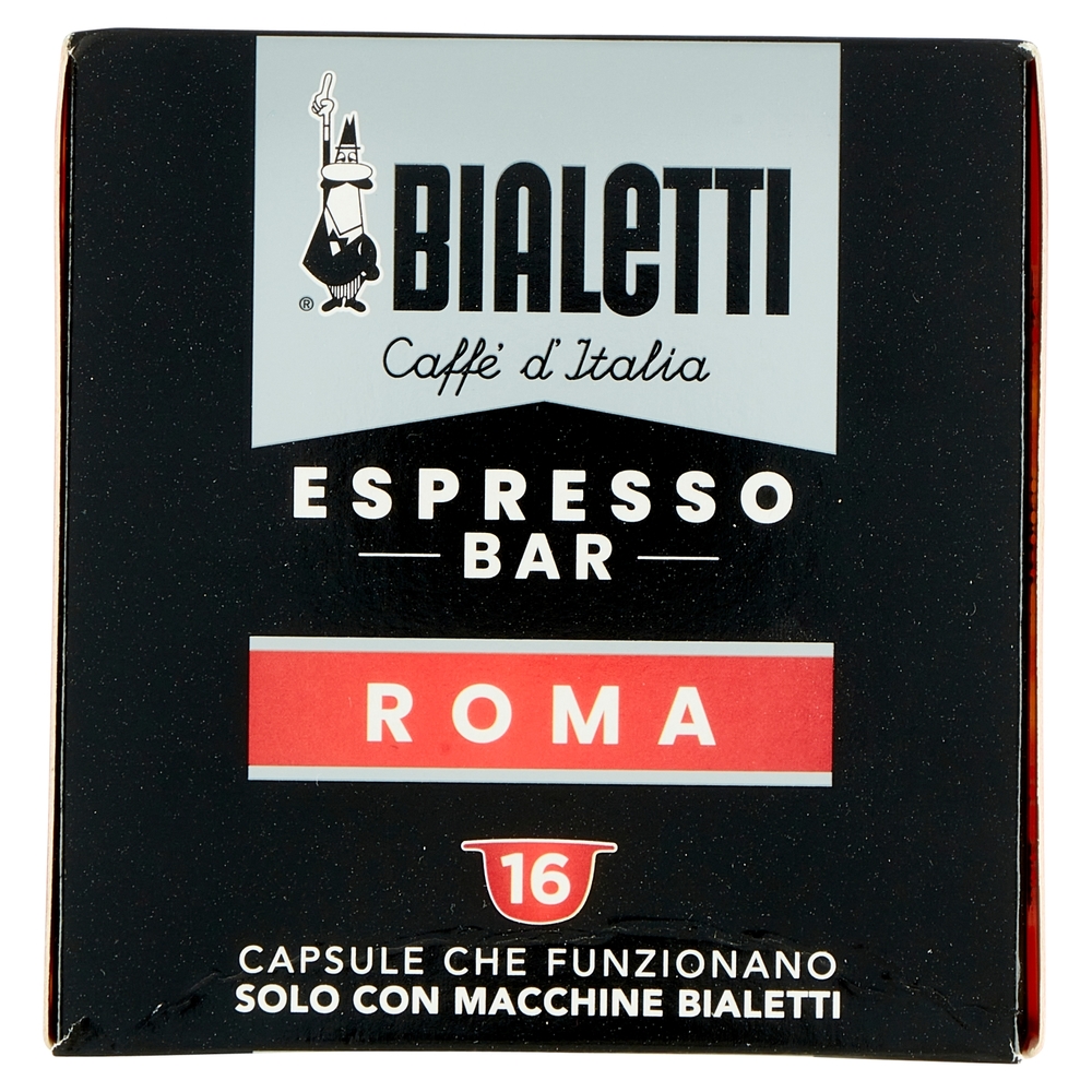 Bialetti Caffè d'Italia Espresso Bar Roma 16 Capsule 112 g