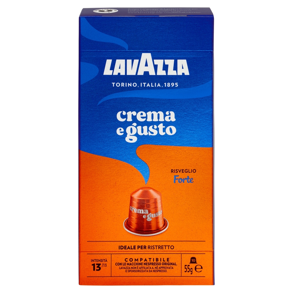 Lavazza crema e gusto Compatibile con Nespresso Original 10 Capsule 55 g