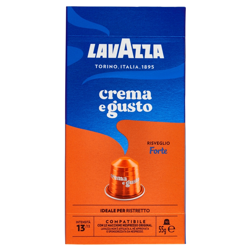 Lavazza crema e gusto Compatibile con Nespresso Original 10 Capsule 55 g