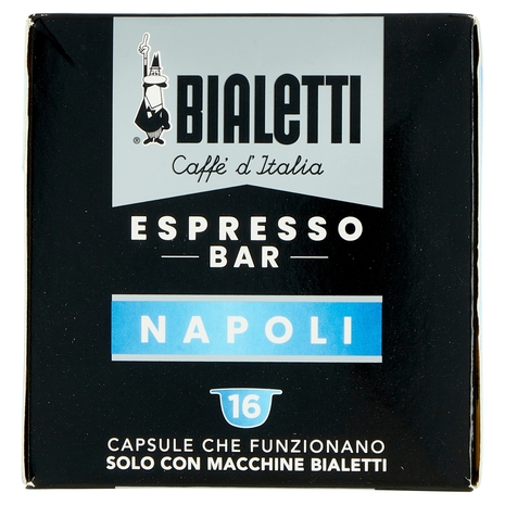 Bialetti Caffè d'Italia Espresso Bar Napoli 16 Capsule 112 g