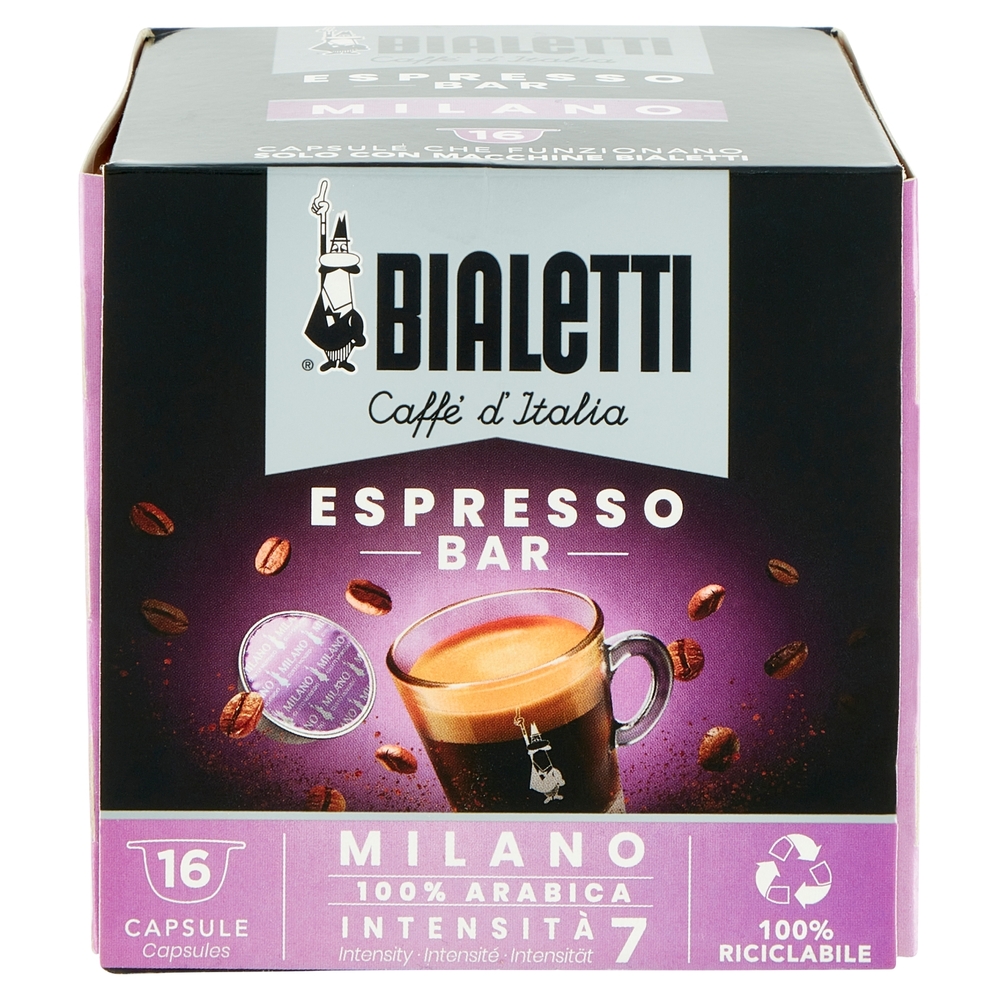 Caffè Milano Bialetti, 16 capsule