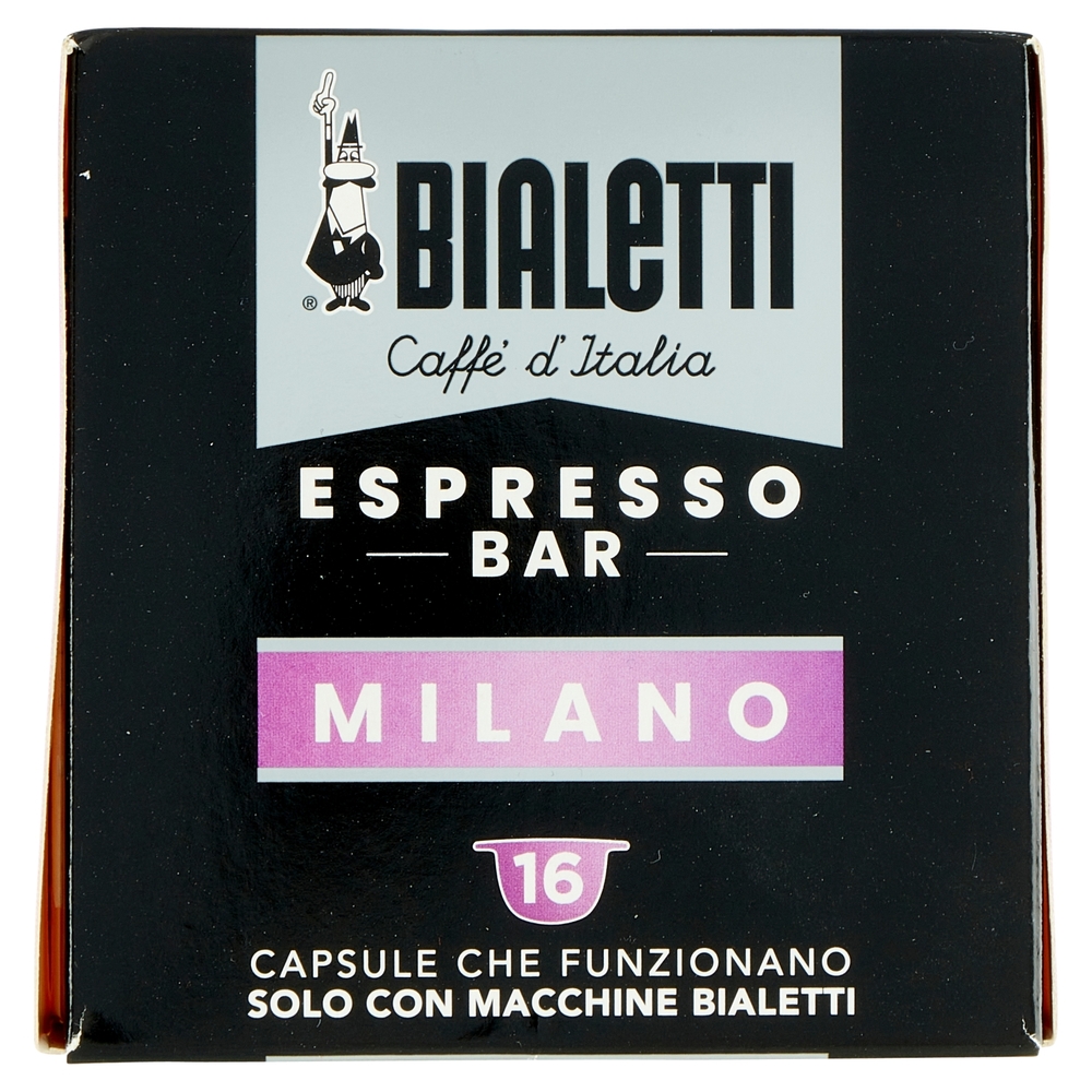Bialetti Caffè d'Italia Espresso Bar Milano 16 Capsule 112 g