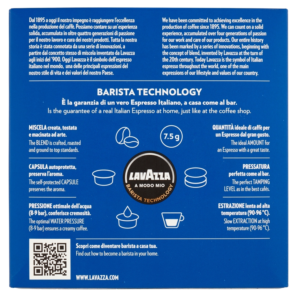 Lavazza A Modo Mio crema e gusto 36 Capsule 270 g