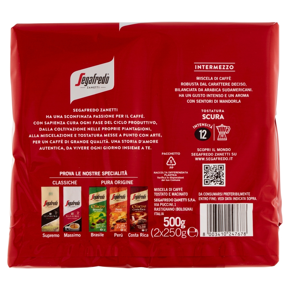 Segafredo Zanetti Intermezzo 2 x 250 g