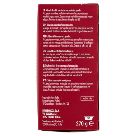 Lavazza A Modo Mio Espresso Intenso 36 Capsule 270 g