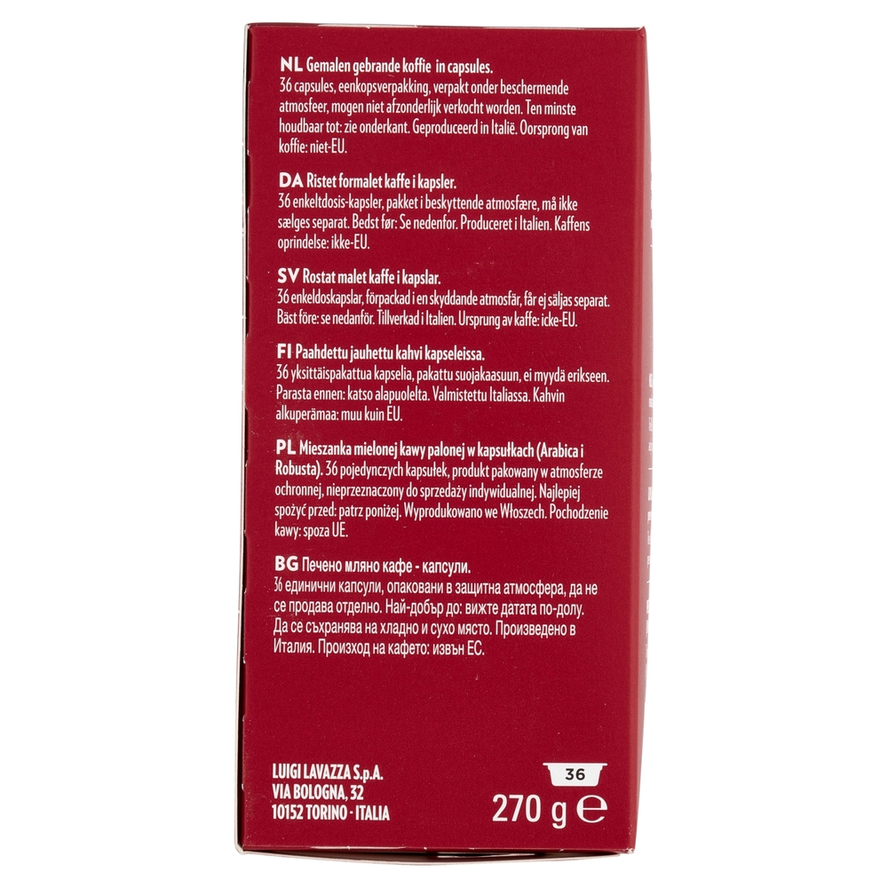 Lavazza A Modo Mio Espresso Intenso 36 Capsule 270 g